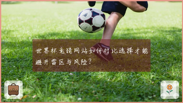 世界杯竞猜网站如何对比选择才能避开雷区与风险？