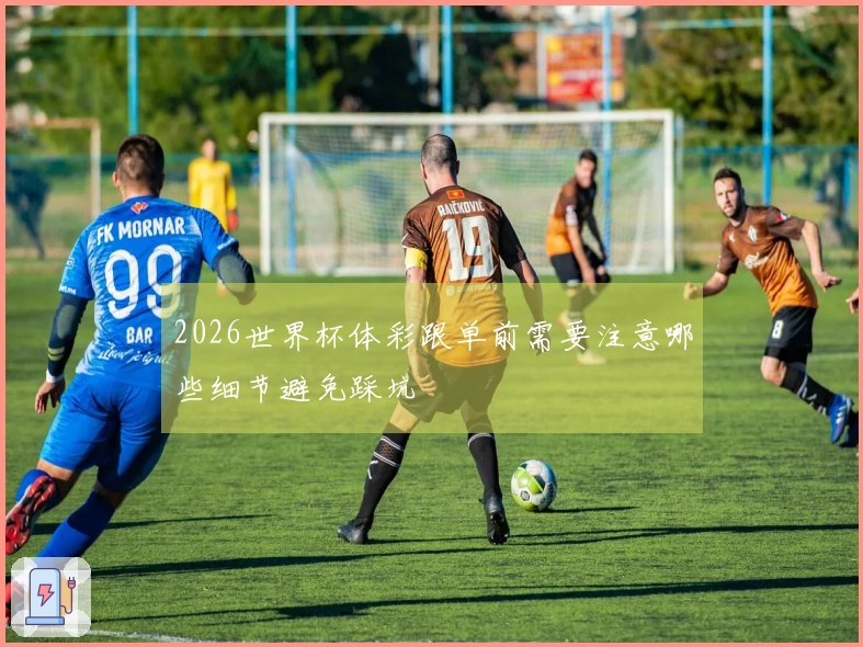 2026世界杯体彩跟单前需要注意哪些细节避免踩坑