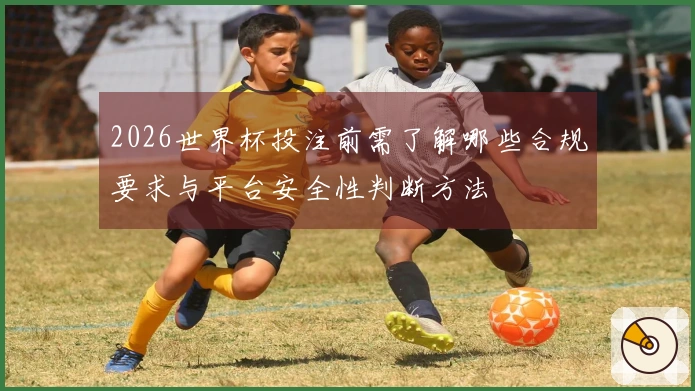 2026世界杯投注前需了解哪些合规要求与平台安全性判断方法