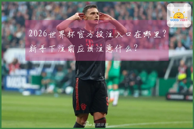 2026世界杯官方投注入口在哪里？新手下注前应该注意什么？