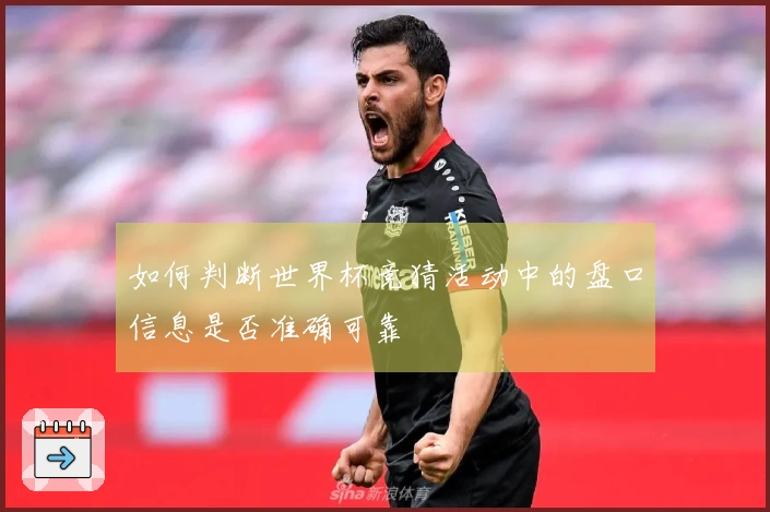 如何判断世界杯竞猜活动中的盘口信息是否准确可靠