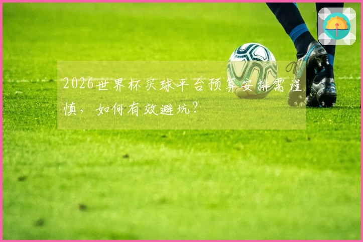 2026世界杯买球平台预算安排需谨慎，如何有效避坑？